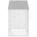 Robuster Outdoor Hundezwinger mit Dach, verzinktem Stahl, 3x1,5x2,5m für Hunde, Kaninchen, Geflügel, sicheres Außengehege
