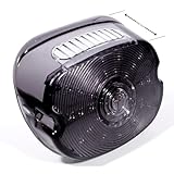 WTMT LED Rücklicht Flach Smoke Low Profile Getönt ECE - Für Harley Davidson Softail Sportster Dyna Custom Motorrad