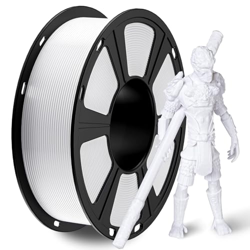 PETG Filament 3D Printer Filament GIANTARM PETG Filament 1.75mm Dimensional Accuracy +/- 0.02mm 1kg White