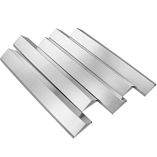 Grill Heat Plates for Brinkmann 810-1750-S, 810-1751-S, Members Mark GR2210601-MM-00 Grill Replacement Parts, 5 Pack Heat Shields Heat Tents for Brinkmann 810-3821-S, 810-6340-S , 810-3820-S Grills