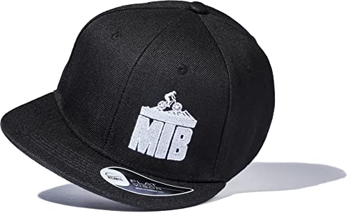 (A) Fahrrad Mütze Kinder : MTB - Mountain-Bike Cap Junge - Sport Kappe (Schwarz)
