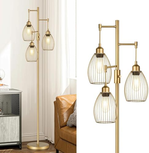 Dimmable Floor Lamp, Industrial Floor Lamps f...