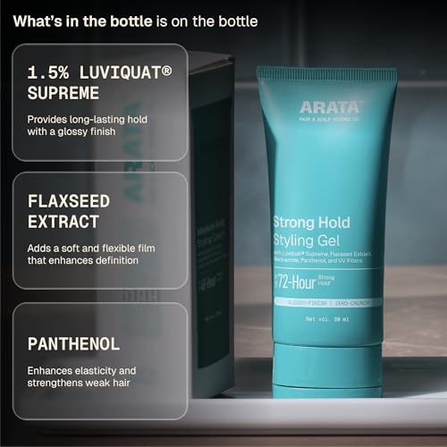 Arata Hair Styling Gel with Niacinamide 50 ml - Image 6