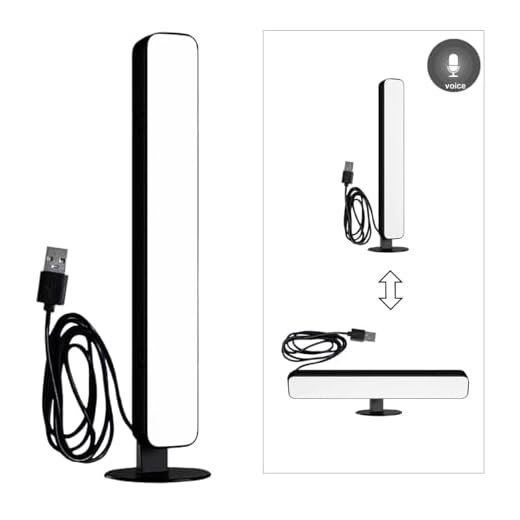 Baiyanor USB Voice Control Table Lamp