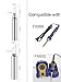 TECKE 11X T18 Soldering Iron Tips Replacement for HAKKO Tip for HAKKO FX-888D FX-888 FX-600(11 pcs tip Set)