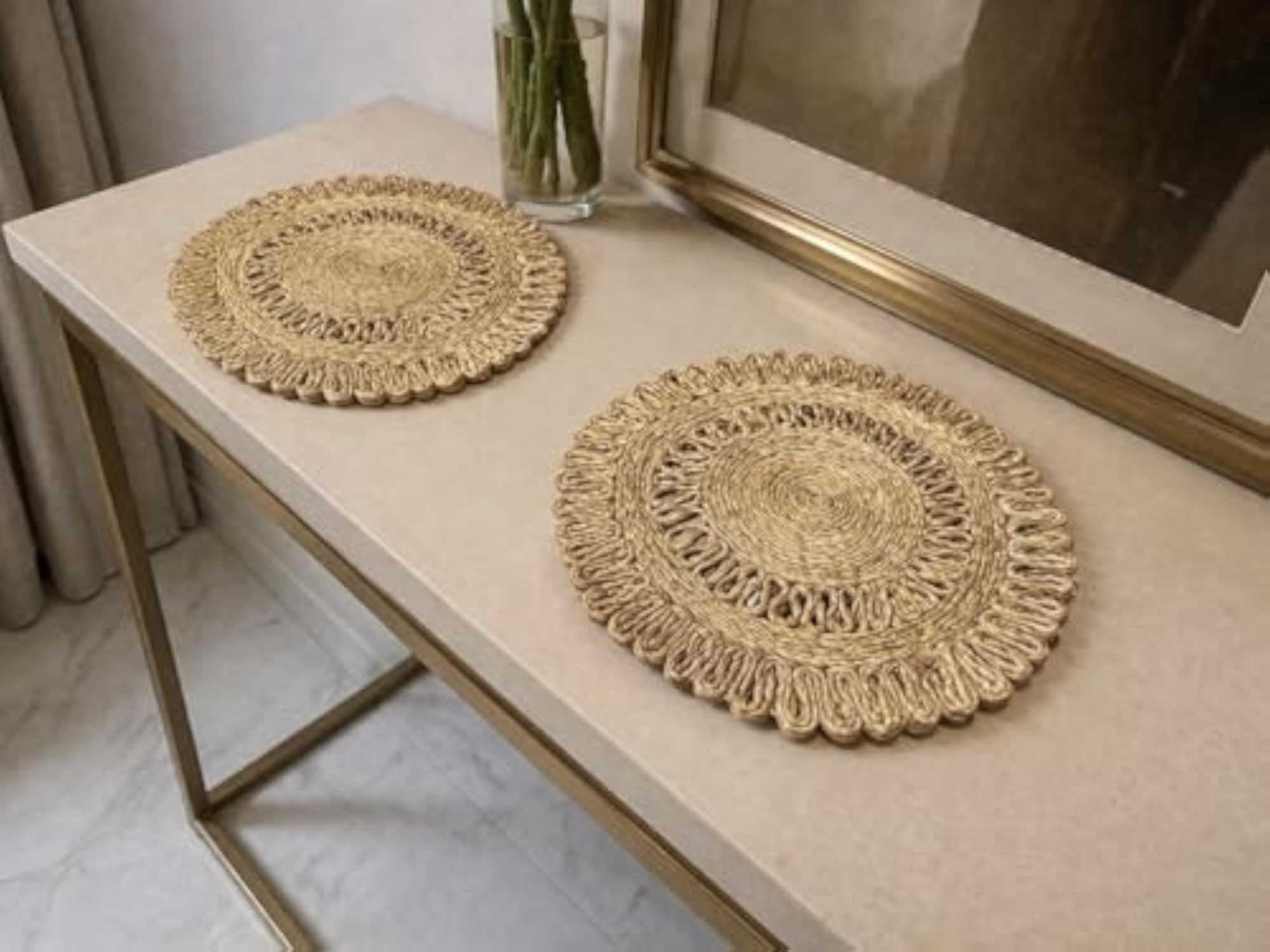 Handmade Heat-Resistant Jute Placemat