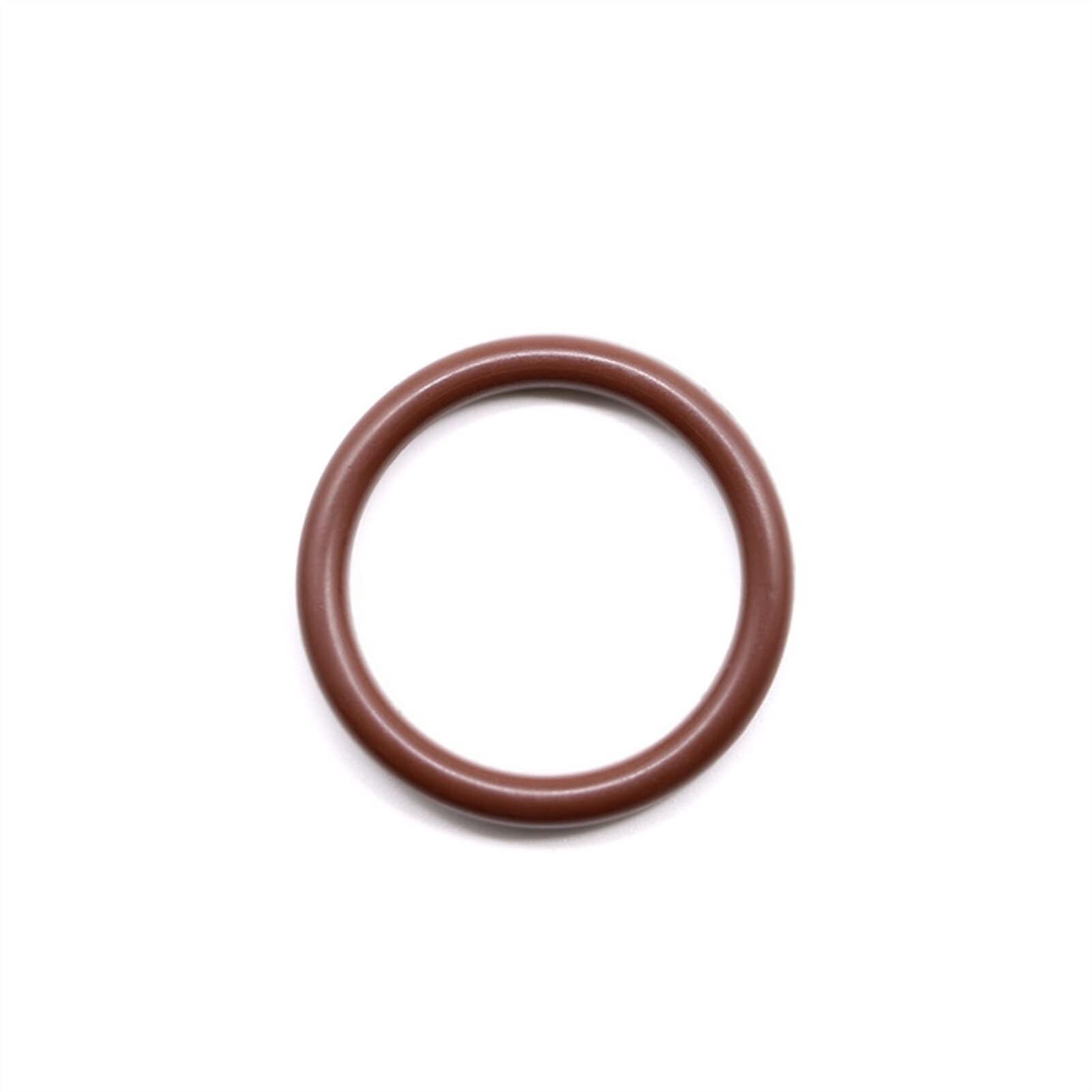 Joint d'étanchéité en Silicone, pièces de quincaillerie, diamètre extérieur 2.3mm, rondelle en caoutchouc étanche, joint torique, 5 pièces,Matériau Fiable