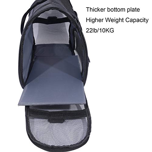PPOGOO Pet Travel Carriers with Support Soft-Sided for Cats and Dogs Airline Approved Non-Toxic Odorless 1 - Image 7