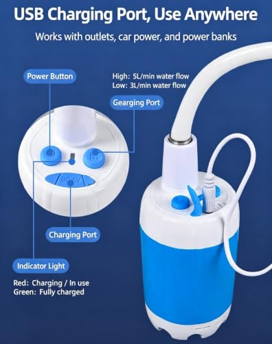 KoalaGearTM Portable Shower Kit miniatura 5