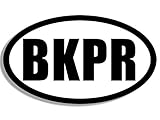 American Vinyl Oval BKPR Beekeeper Sticker (bee Keeper Honey Beekeeping hive)