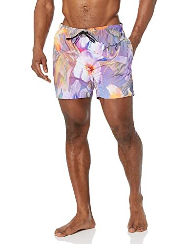 HUGO Tropical Design Swim Trunk