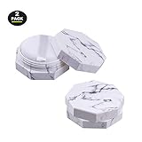 Topwon Portable Loose Powder Container Makeup Case Travel Kit 10ml (10ml -2Pack (Octagonal))