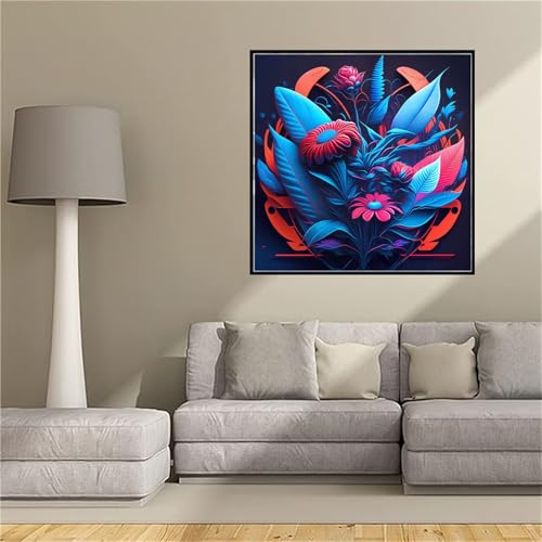 Arts DIY Peinture Diamant Contre le Stress Quotidien Grand Format Cymbidium Flou