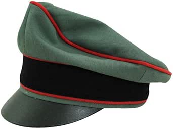 Militaryharbor M34 Heer/Elite Officer Field - Gorra De Lana Para El Extranjero, Gris Campo, Medium