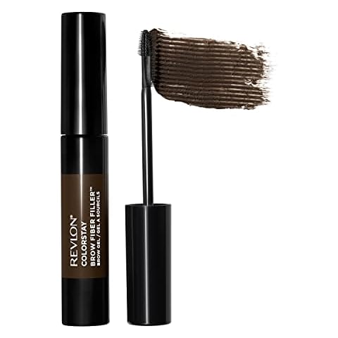 Revlon ColorStay Brow Fiber Filler Gel, Dark Brown Cover