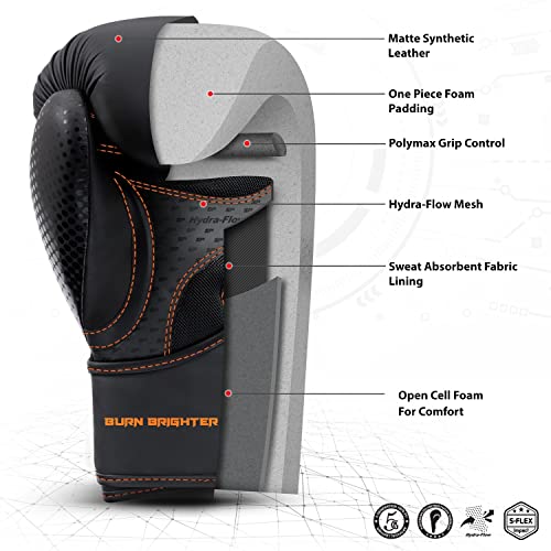 Starpro M33 Adult Boxing Gloves - Strong Punches & Everlasting – Kickboxing, Sparring & Training Gloves For Men And Women - Many Colors & Sizes #TOP2