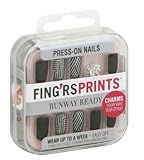 Fing'rs Fing'rsprints Pre-Glued Nails, Runway Ready Style Icon, 24 Count,31052