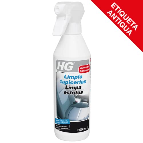 HG Limpia Tapicerías en Spray Instantáneo para Manchas en Coches y Vehículos, 500 ml - imagen 5