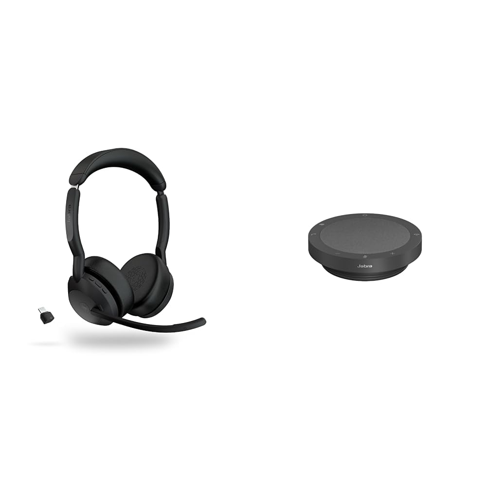 Amazon.com: Jabra Evolve2 55 Stereo Wireless Headset Speak2 40