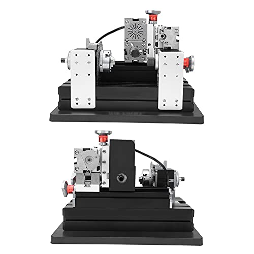 Metal Milling Machine 144W Motor 12000rpm High Precision 50mm Chuck with for Wood, Plastic, Soft Metals