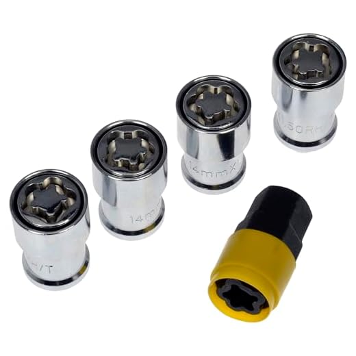 Dorman 712-680 M14-1.50 Deep Wheel Lock Set, 5 Pack