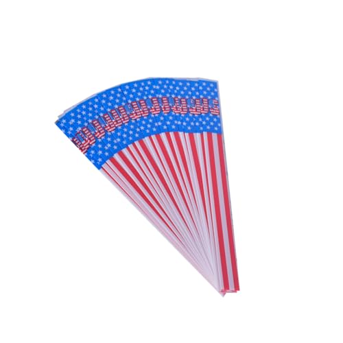 Autocollants drapeau américain SOLUSTRE pour décoration de fête patriotique x60