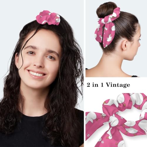 Image of Butterfly Scrub Cap Women with Ponytail & Buttons Adjustable Surgical Nurse Hat with Cotton Sweatband for Long Hair