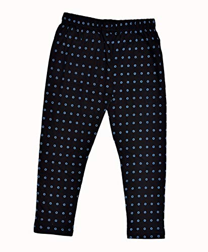 Image of indi weaves Girls Super Soft Cotton Solid Capri Pants Pack of 2