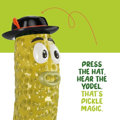 KNUCKLHEAD Gag Gifts for Adults & Kids - Yodeling Pickle - Funny White Elephant Gifts for Men, Women, Dad, Teens - Small Funny Christmas Ideas Stocking Stuffers - Unique for Yankee Swap - Weird Toys - Image 3