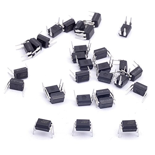 Cylewet 30Pcs Optocoupler Pc817C 2.54Mm Pitch 4 Pins Dip-4 Mounting Photo Coupler For Arduino (Pack Of 30) Cyt1056 #TOP3