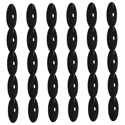 OUNONA 20個 防草布 高耐久不織布 除草用 ガーデニング地布 通気性良好 水はけ抜群 果樹園や家菜園向け 雑草抑制に