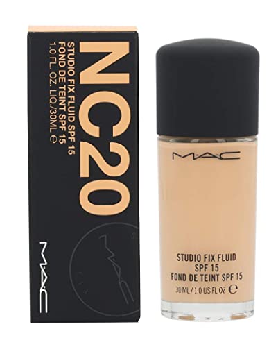 Acm Mac Studio Fix Fluid Spf 15 Nc20, Clear #TOP6
