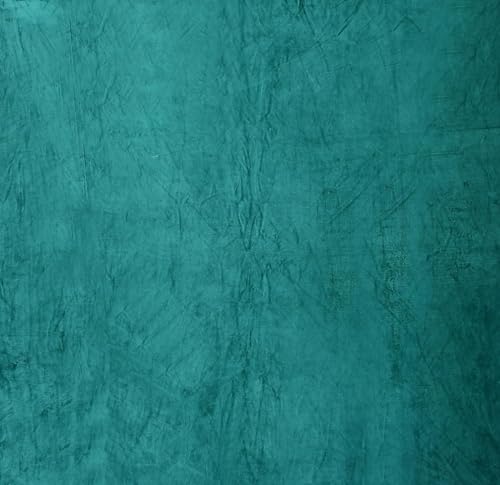 Image of Premium Velvet Solid Woollen Elastic Fitted Bedsheets for Double Bed Queen Size (Size 234 x 254 Cms), with 2 Pillow Covers Elastic, Covers (46 x 68 Cms) (Teal)