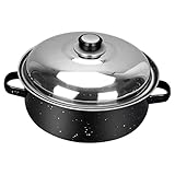 Rôtissoire à usage quotidien : peut être utilisée pour rôtir de nombreux aliments, tels que des pommes de terre, des cors, des patates douces, des ailes de poulet, des châtaignes chinoises, etc, rôtissoire multifonction