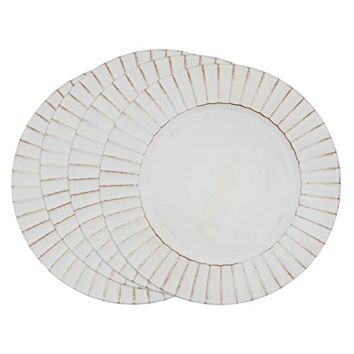 Sousplat SARO LIFESTYLE set x4 13 pulgadas marfil miniatura 3