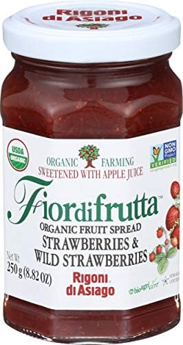 Fior Di Frutta, Fruit Spread Wild Strawberries Organic, 8.82 Ounce
