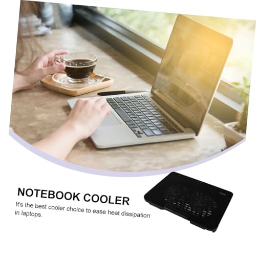 Base refrigerante USB para laptops con ventiladores miniatura 3