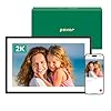 Pexar by lexar digital picture frame 2k resolution ultimate clarity 11 anti glare touch screen stunning under lighting wifi photo frame 32gb for home decor gifting share photosvideos via app  urban country home decor