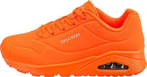 Skechers womens Uno - Night Shades Sneaker, Orange, 5 US | Image 2