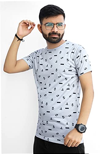Image of Multicolor Casual T-Shirt for Men (Pack of 2)