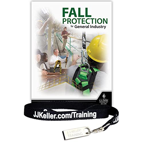 Fall Protection for General Industry USB Training, English & Spanish, Learn OSHA Fall Protection Requirements Under The Walking-Working Surfaces Rule, J. J. Keller & Associates, Inc.