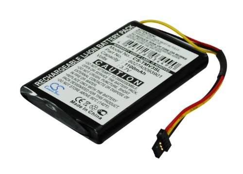 1100mAh Li-ion Battery Replacement for Tomtom 4EM0.001.01 XL IQ N14644 V3 6027A0093901