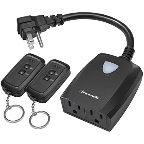 DEWENWILS Wireless Remote Control Outdoor Outlet Cover