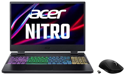 Image of Acer Nitro 5 Gaming Laptop (Intel Core i7 12th Gen /RTX 3070Ti / 16GB RAM / 1TB SSD) AN515-58 + Logitech G PRO X Superlight Wireless Gaming Mouse, 25600 DPI, 5 Programmable Buttons