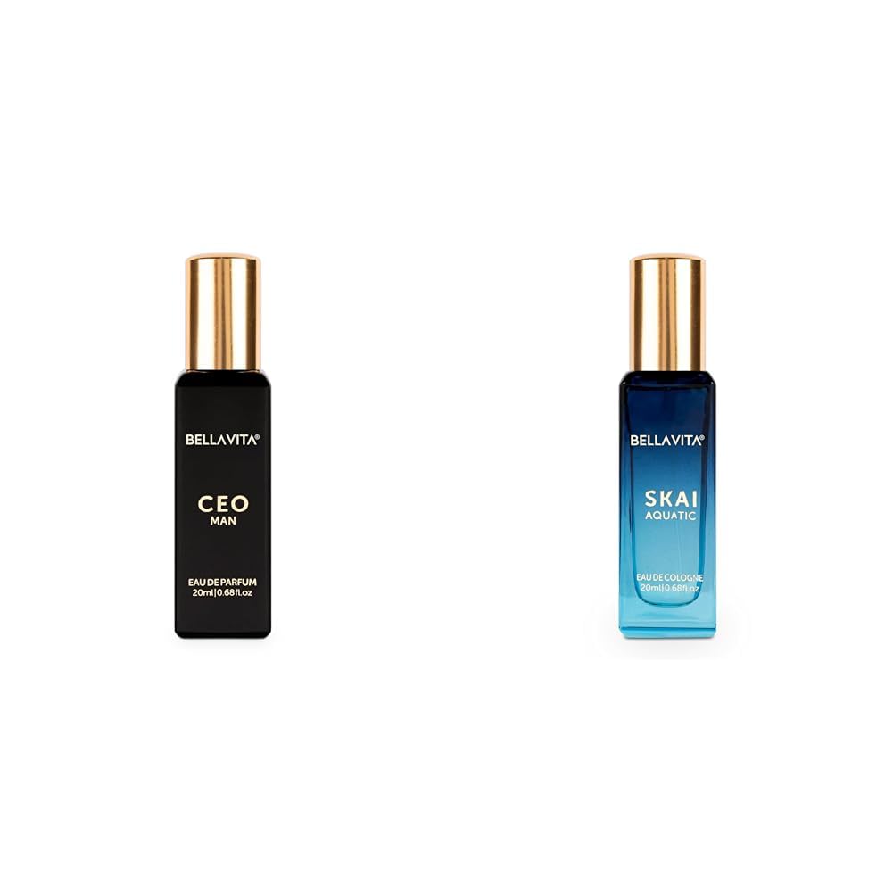 Bella Vita Luxury Ceo Man Liquid Eau De Parfum Skai Aquatic Unisex Eau De Cologne With Bergamot Lavender & Patchouli Premium Long Lasting Woody Fragrance For Unisex 20 Ml,Assorted-image-35