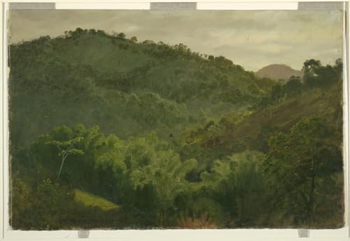 Affiche Jamaïque par Frederic Edwin Church peinture sur toile salon 60x90cm