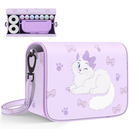 Maleta para cámara infantil en color morado miniatura 1