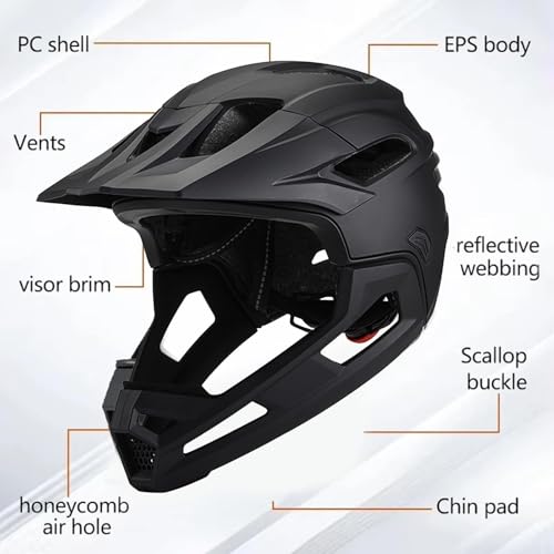 Casco protector de bicicleta de montaña que evita la fatiga cervical por peso 5