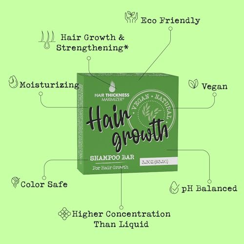 Hair Thickness Maximizer Hair Growth Shampoo Bar With Biotin thumb #6