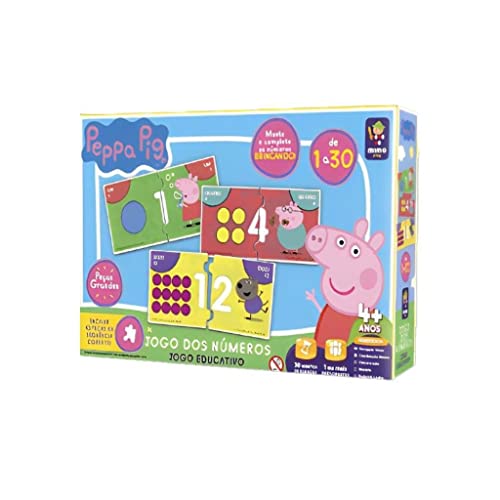 Peppa Pig, jogo educativo dos Numeros, Mimo brinquedos